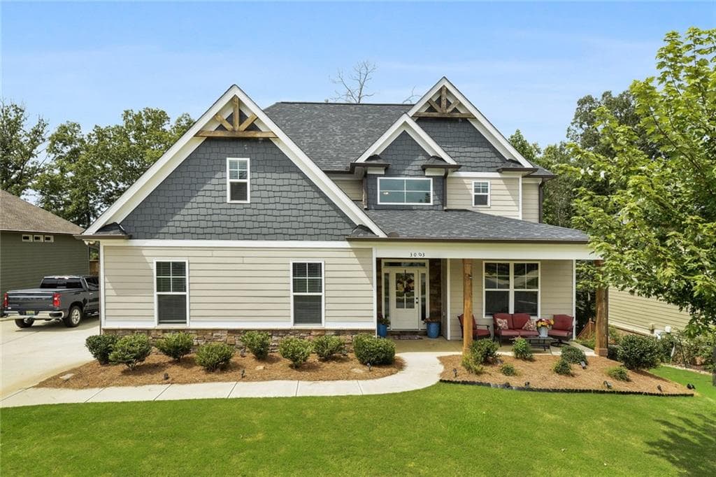 4 bedroom, 5 bathroom, 4,724 sq ft single family residence sold at 3003 Towne Mill Avenue, Canton, GA 30114