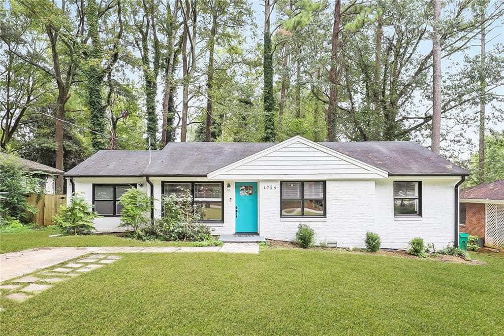 3 bedroom, 2 bathroom, 1,338 sq ft single family residence sold at 1739 San Gabriel Avenue, Decatur, GA 30032