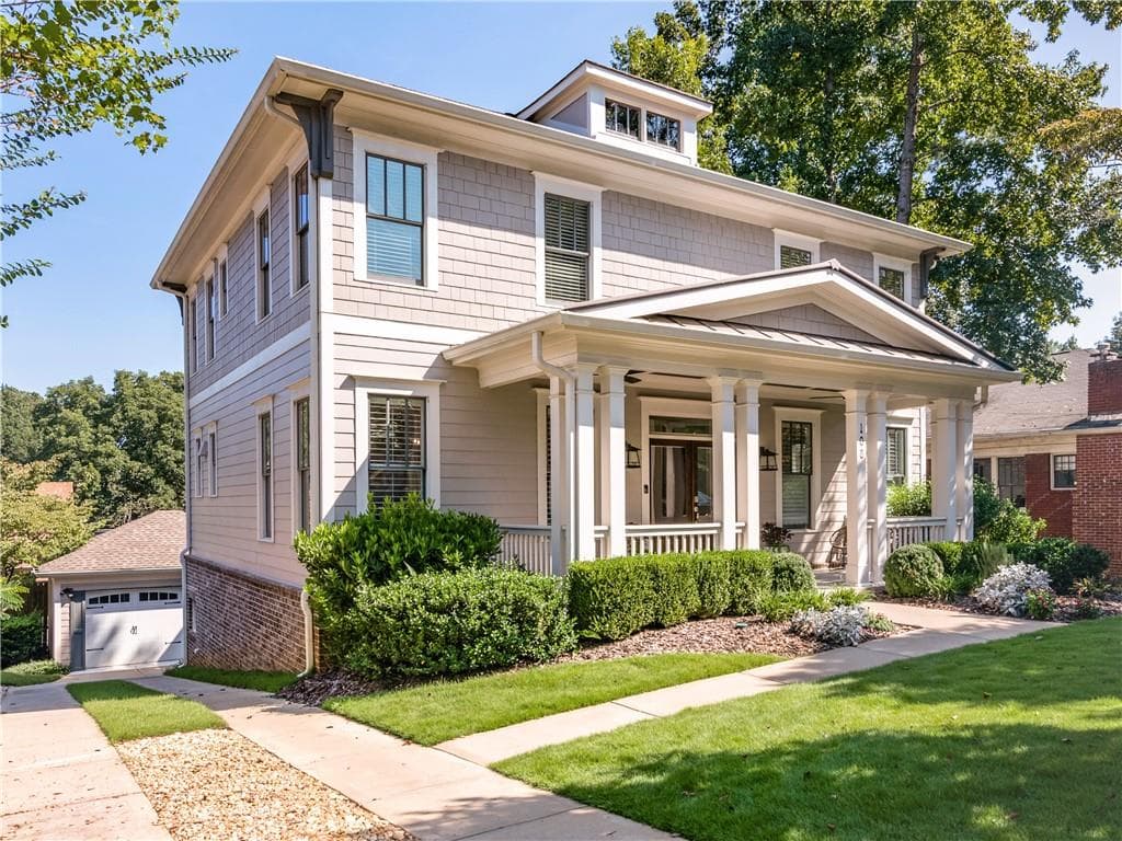 5 bedroom, 4 bathroom, 3,400 sq ft single family residence sold at 108 E Benson Street, Decatur, GA 30030