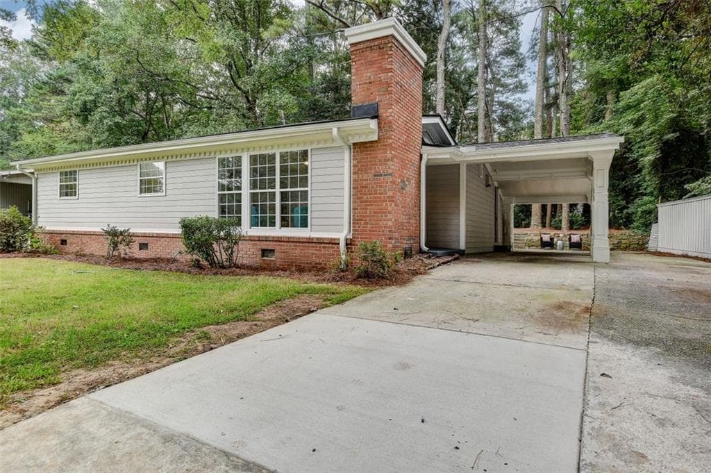 4 bedroom, 2 bathroom, 1,646 sq ft single family residence sold at 2669 Addison Drive, Atlanta, GA 30340