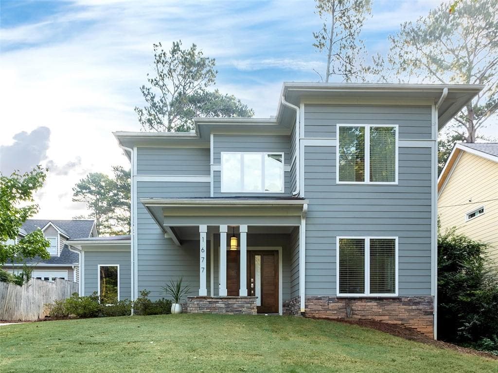 5 bedroom, 3 bathroom, 3,460 sq ft single family residence sold at 1677 Beacon Hill Boulevard, Atlanta, GA 30329