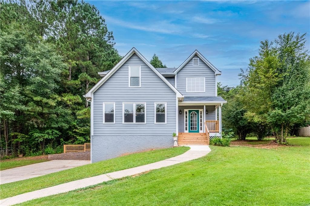 4 bedroom, 3 bathroom, 2,286 sq ft single family residence sold at 223 Rebel Ridge, Dallas, GA 30132