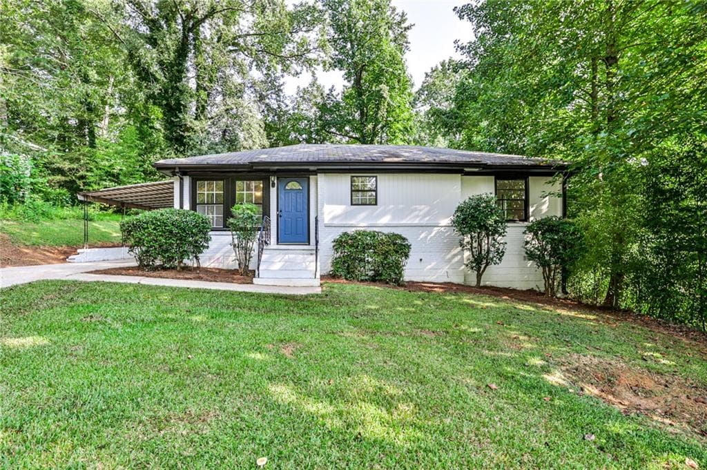 2 bedroom, 1 bathroom, 1,015 sq ft single family residence sold at 3134 BEECH Drive, Decatur, GA 30032