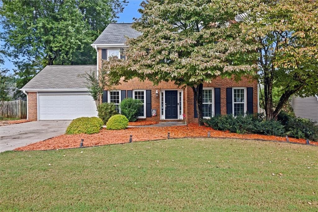 4 bedroom, 3 bathroom, 2,184 sq ft single family residence sold at 12695 Concord Hall Drive, Alpharetta, GA 30005