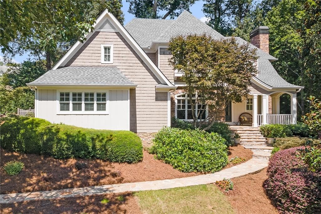 4 bedroom, 6 bathroom, 5,159 sq ft single family residence sold at 1413 Wesley Walk, Atlanta, GA 30327