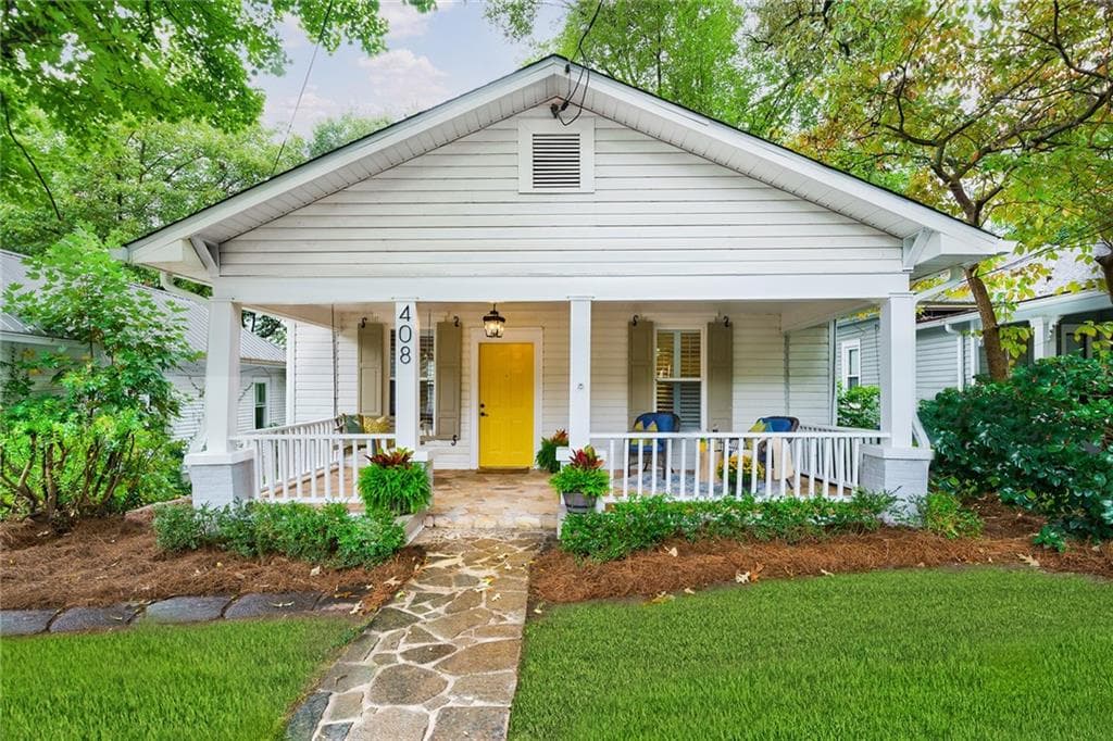 2 bedroom, 2 bathroom, 1,334 sq ft single family residence sold at 408 Deering Road, Atlanta, GA 30309