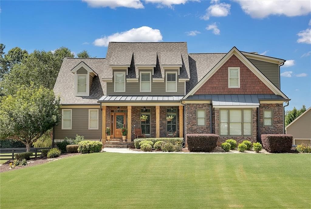 6 bedroom, 5 bathroom single family residence sold at 12 Lake Point Drive, Cartersville, GA 30121