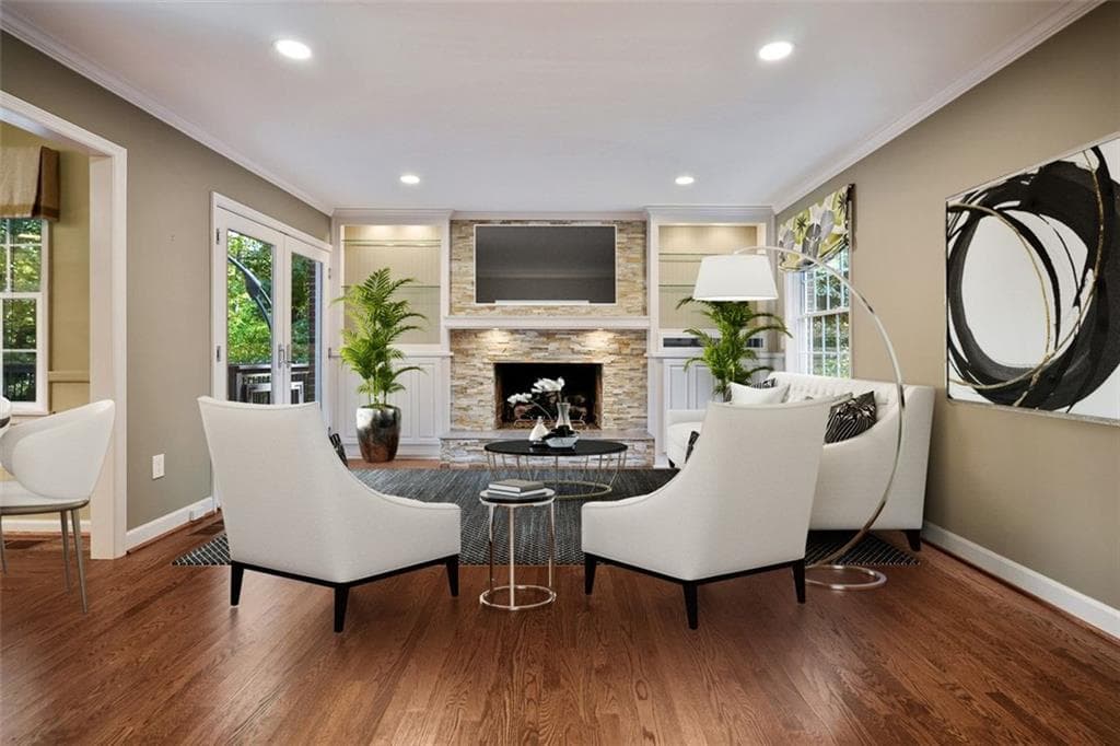 4 bedroom, 3 bathroom, 3,398 sq ft single family residence sold at 4272 HUNTINGTON Circle, Atlanta, GA 30338