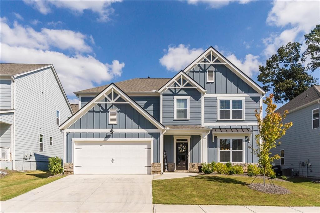 4 bedroom, 3 bathroom, 2,796 sq ft single family residence sold at 123 Treeline Trail, Canton, GA 30115