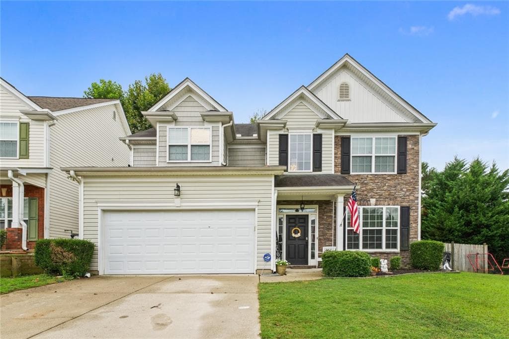 4 bedroom, 3 bathroom, 2,294 sq ft single family residence sold at 826 Topaz Valley, Canton, GA 30114