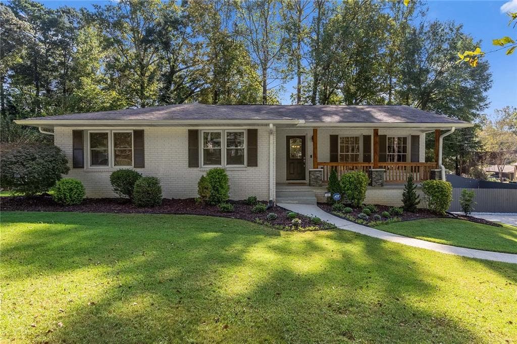4 bedroom, 3 bathroom, 2,132 sq ft single family residence sold at 681 Smithstone Court, Marietta, GA 30067