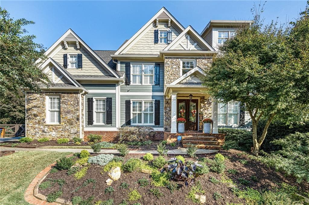 6 bedroom, 5 bathroom, 3,978 sq ft single family residence sold at 509 Wooded Mountain Trail, Canton, GA 30114