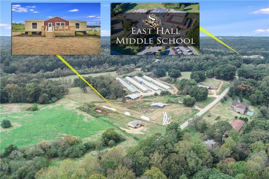 3 bedroom, 2 bathroom single family residence sold at 4260 East Hall Road, Gainesville, GA 30507
