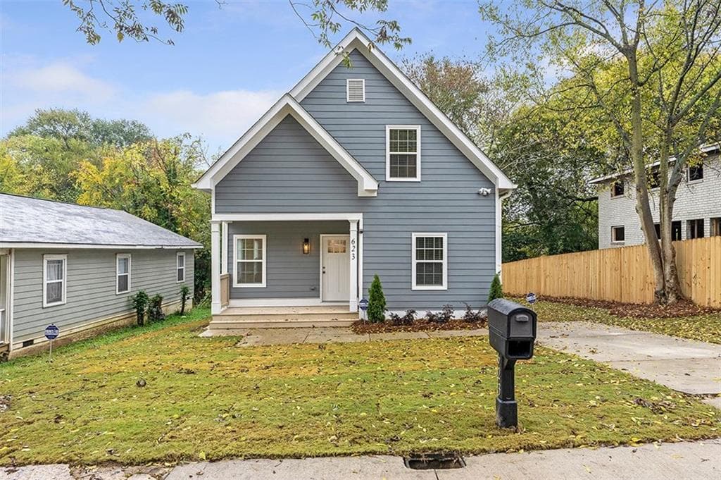 4 bedroom, 3 bathroom, 1,922 sq ft single family residence sold at 623 NW ECHO Street, Atlanta, GA 30318