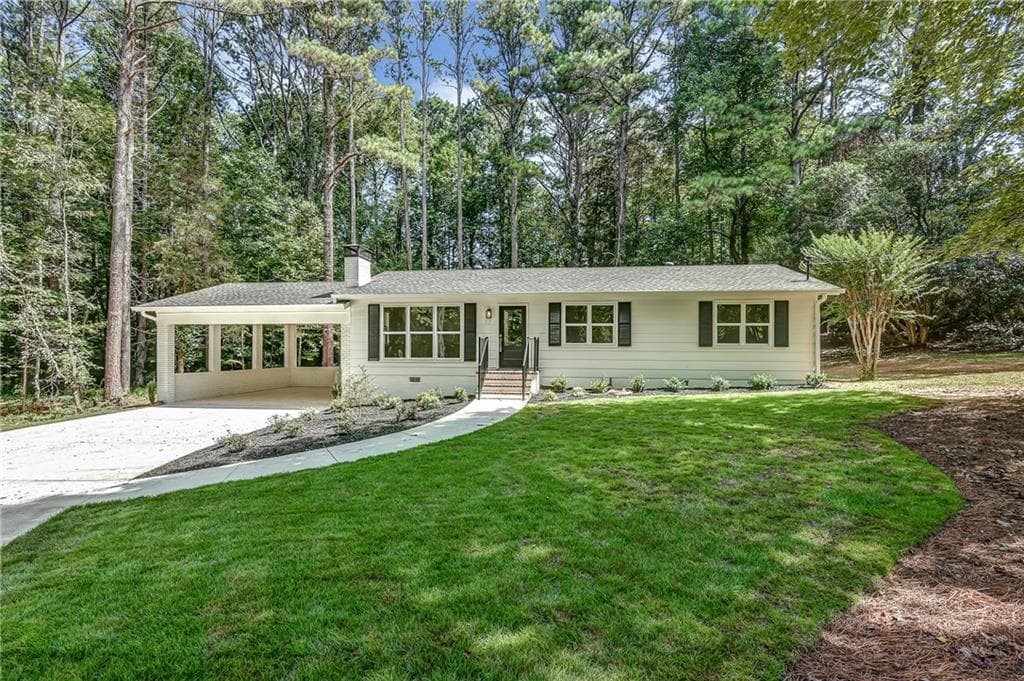 4 bedroom, 2 bathroom, 1,728 sq ft single family residence sold at 2217 Lower Birmingham Road, Canton, GA 30115