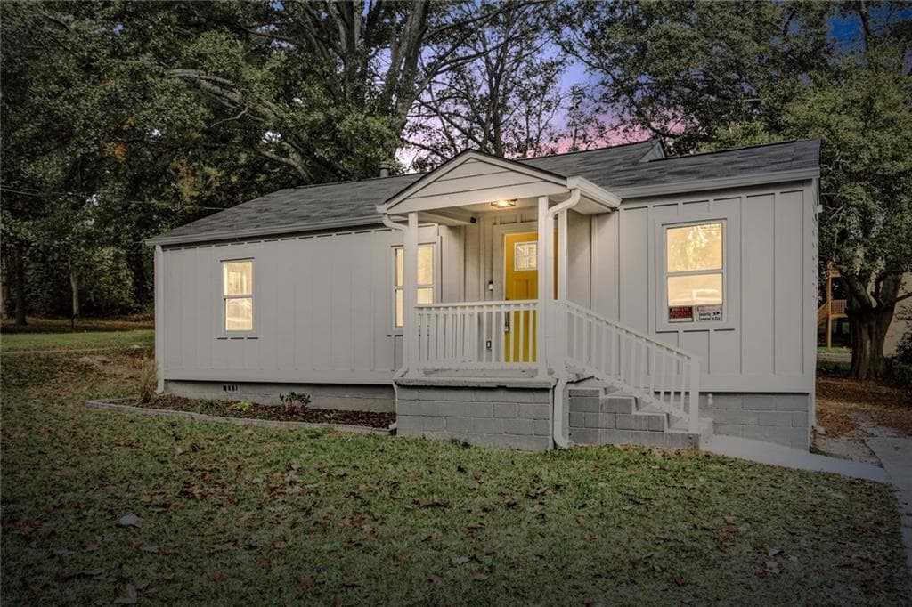 3 bedroom, 2 bathroom, 1,219 sq ft single family residence sold at 2393 Baker Road, Atlanta, GA 30318
