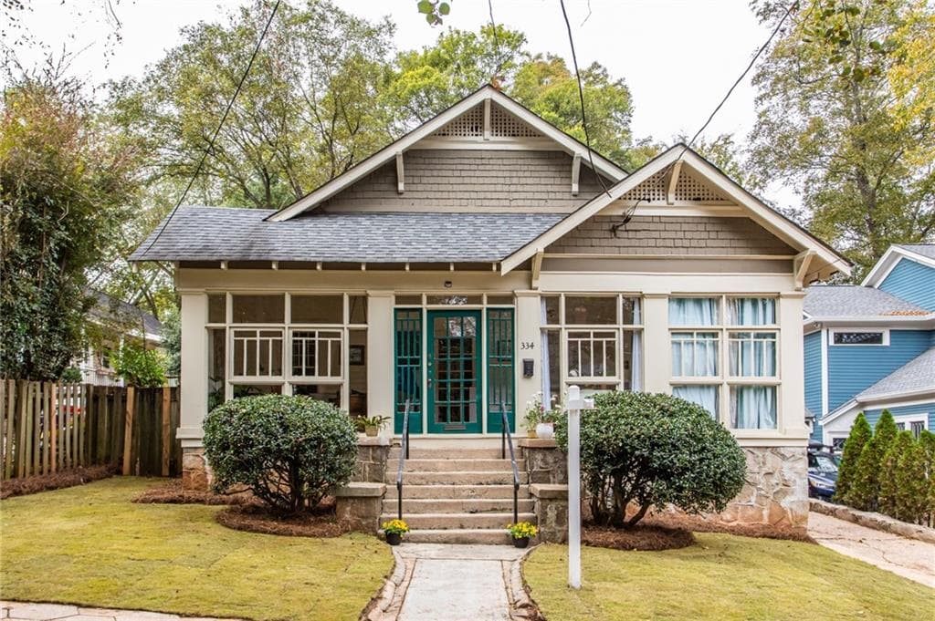 3 bedroom, 1 bathroom, 1,891 sq ft single family residence sold at 334 Brooks Avenue, Atlanta, GA 30307