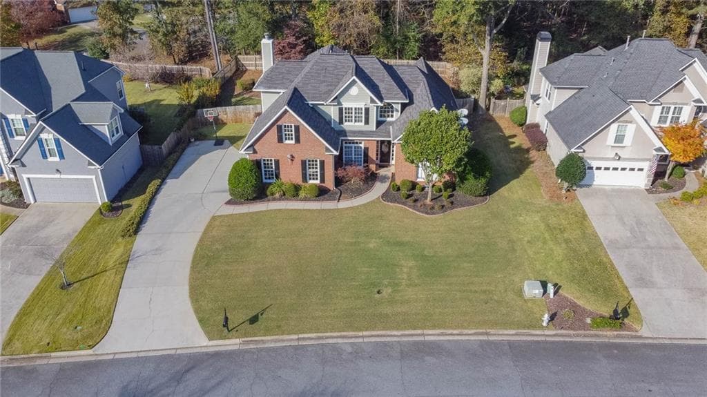 4 bedroom, 3 bathroom, 3,308 sq ft single family residence sold at 355 Shady River Trace, Roswell, GA 30076
