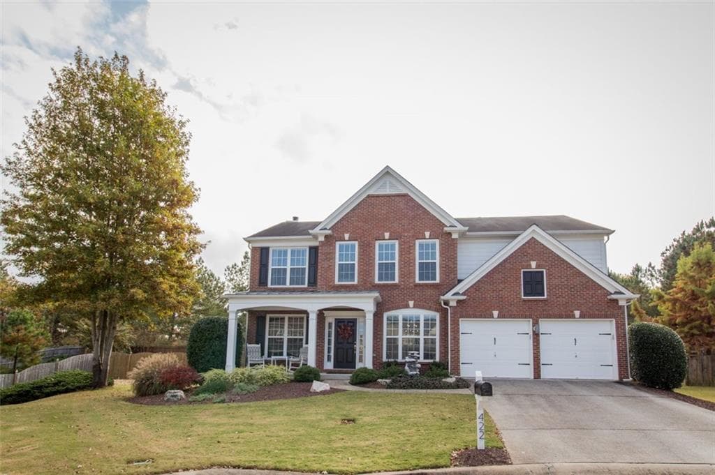 4 bedroom, 3 bathroom, 2,378 sq ft single family residence sold at 422 Gael Way, Woodstock, GA 30188