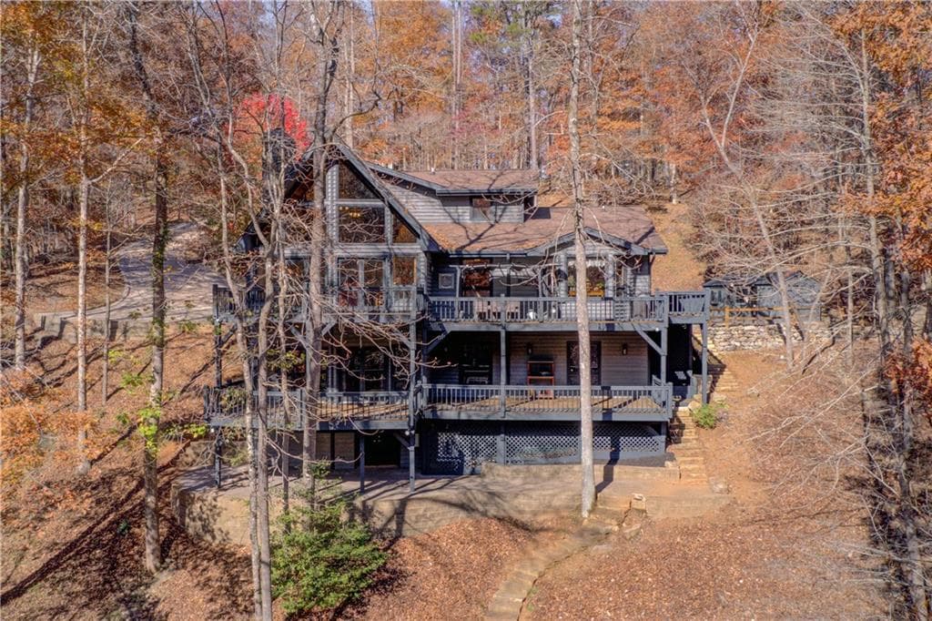 4 bedroom, 3 bathroom, 3,407 sq ft single family residence sold at 338 Woody Tucker Road, Dawsonville, GA 30534
