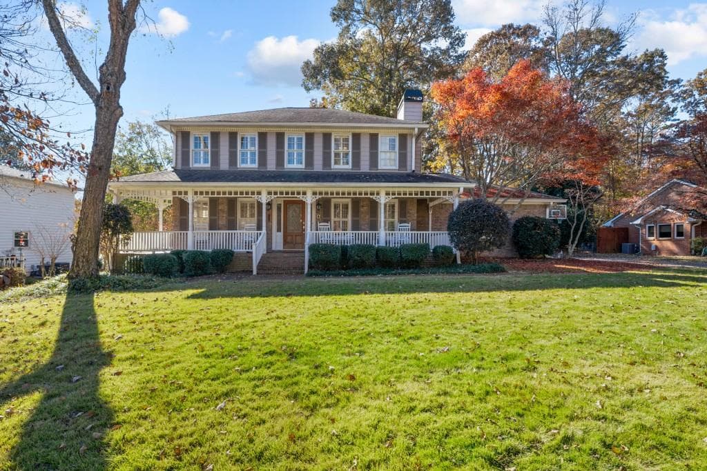 4 bedroom, 3 bathroom, 2,184 sq ft single family residence sold at 2675 Shadow Pine Drive, Roswell, GA 30076