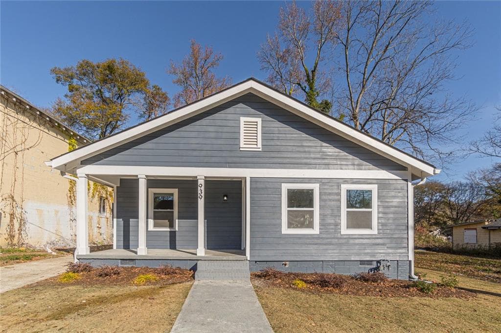 4 bedroom, 2 bathroom, 1,560 sq ft single family residence sold at 939 Division Street, Atlanta, GA 30314