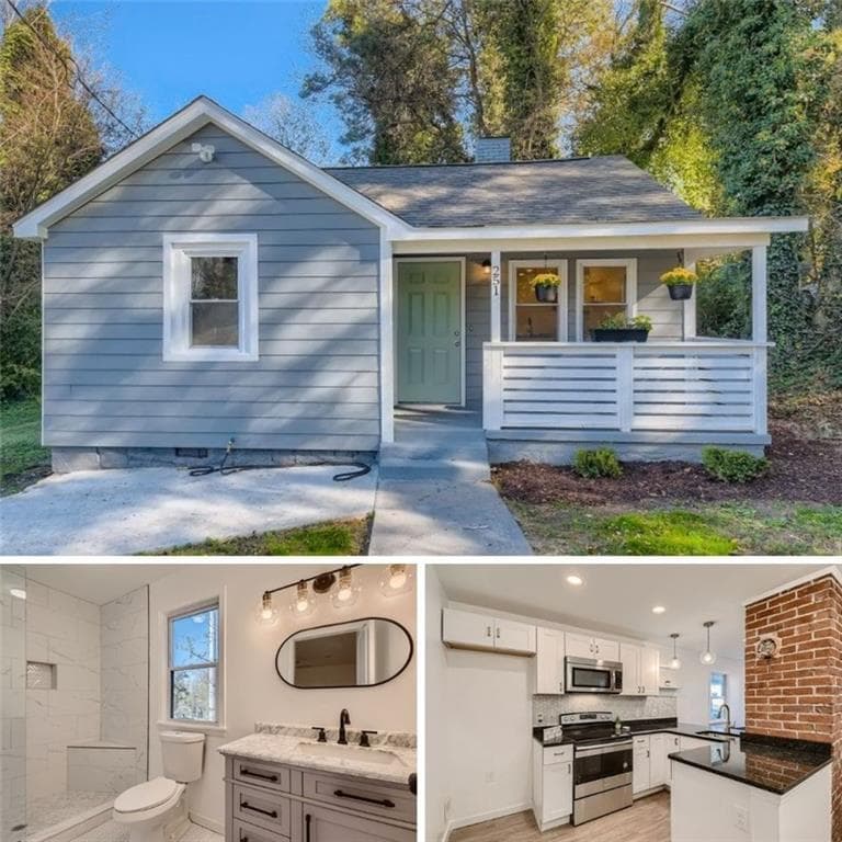 3 bedroom, 2 bathroom, 962 sq ft single family residence sold at 251 AURORA Avenue, Atlanta, GA 30314