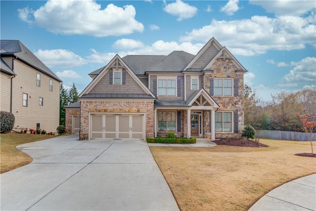 5 bedroom, 4 bathroom, 4,097 sq ft single family residence sold at 2670 Moon Chase Lane, Buford, GA 30519