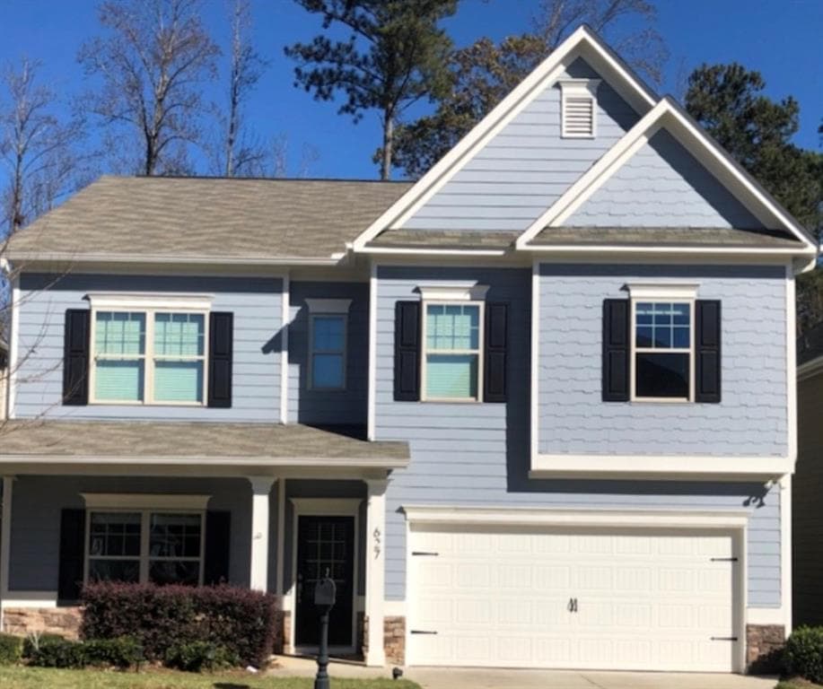 4 bedroom, 4 bathroom, 3,186 sq ft single family residence sold at 627 Georgia Way, Woodstock, GA 30188