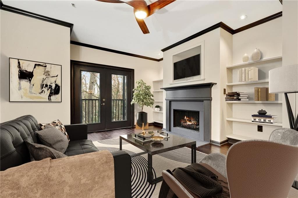1 bedroom, 2 bathroom, 1,166 sq ft condominium sold at 3275 Lenox Road 205, Atlanta, GA 30324