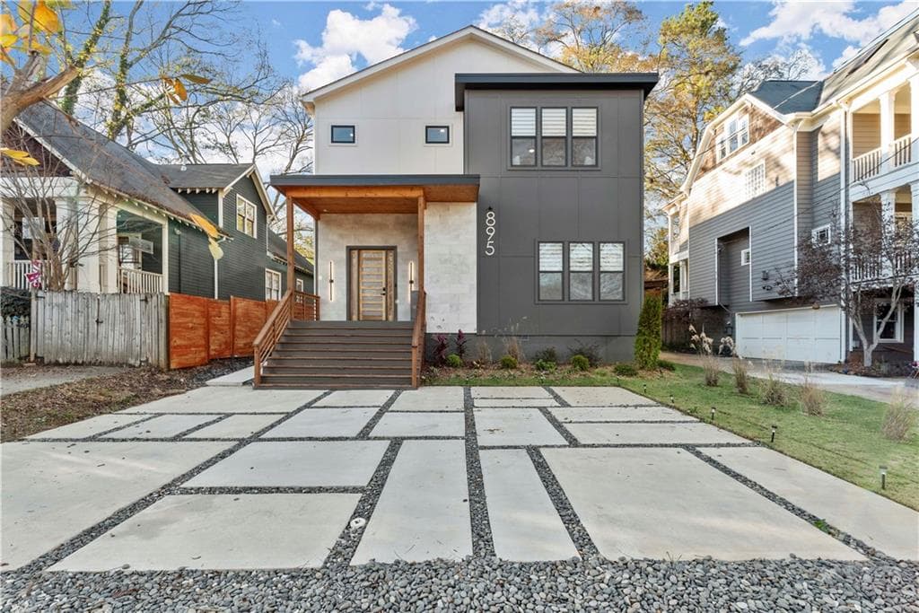 4 bedroom, 4 bathroom, 3,600 sq ft single family residence sold at 895 Paoli Avenue, Atlanta, GA 30316