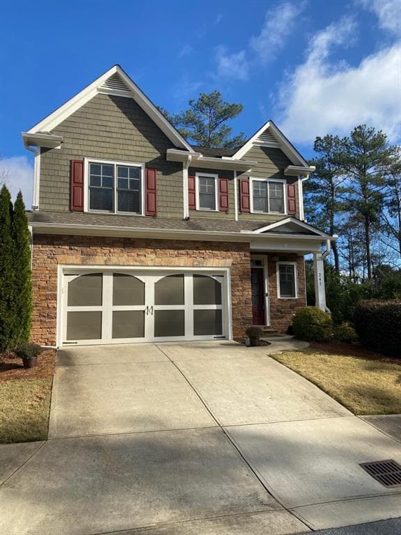 5 bedroom, 4 bathroom, 3,302 sq ft single family residence sold at 241 Cornerstone Drive, Woodstock, GA 30188