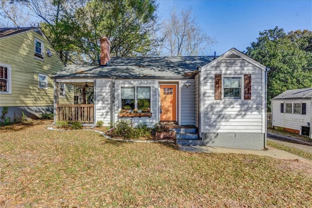 3 bedroom, 2 bathroom, 1,571 sq ft single family residence sold at 1244 Trenton Street, Atlanta, GA 30316