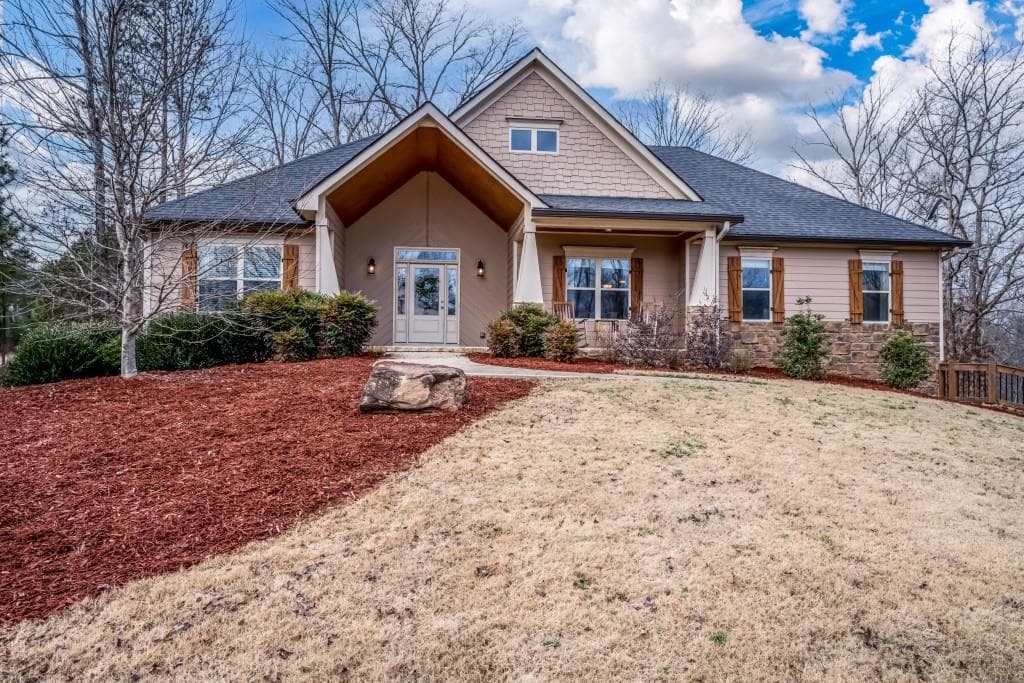 4 bedroom, 3 bathroom, 2,850 sq ft single family residence sold at 205 Heritage Creek Trail, Ball Ground, GA 30107