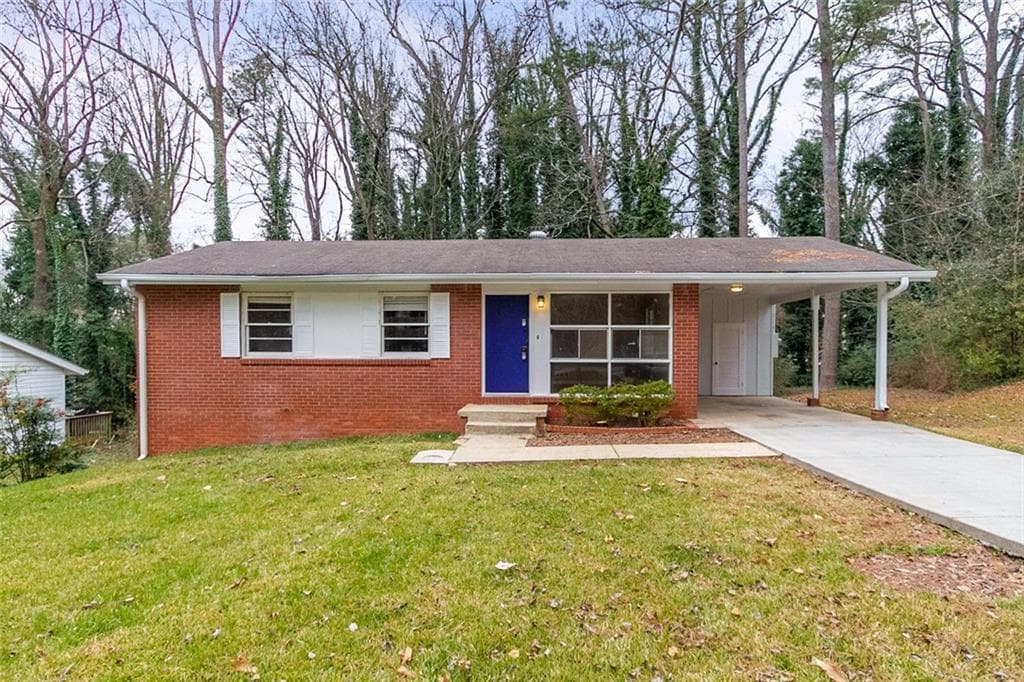 3 bedroom, 1 bathroom, 864 sq ft single family residence sold at 7015 Chappell Circle, Atlanta, GA 30360