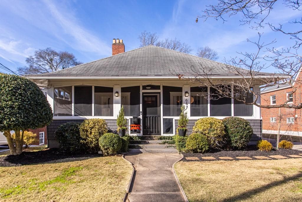 4 bedroom, 2 bathroom, 1,900 sq ft single family residence sold at 647 Woodland Avenue, Atlanta, GA 30316