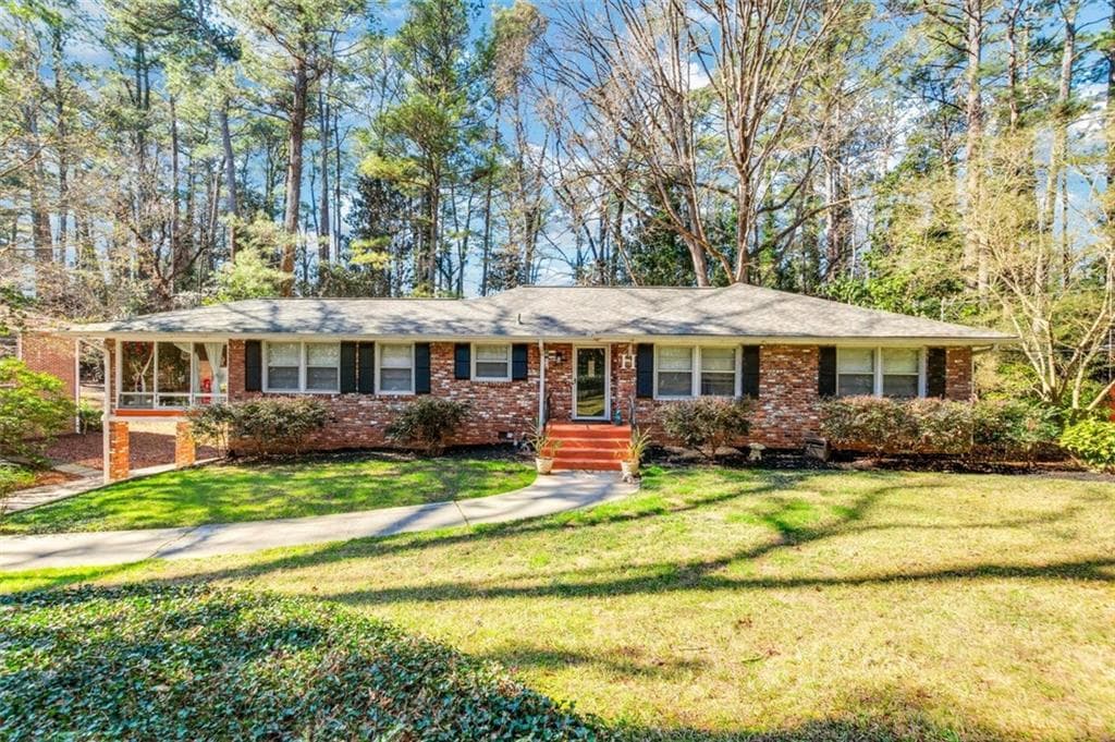 3 bedroom, 2 bathroom, 2,006 sq ft single family residence sold at 2348 Clairmont Road, Atlanta, GA 30329