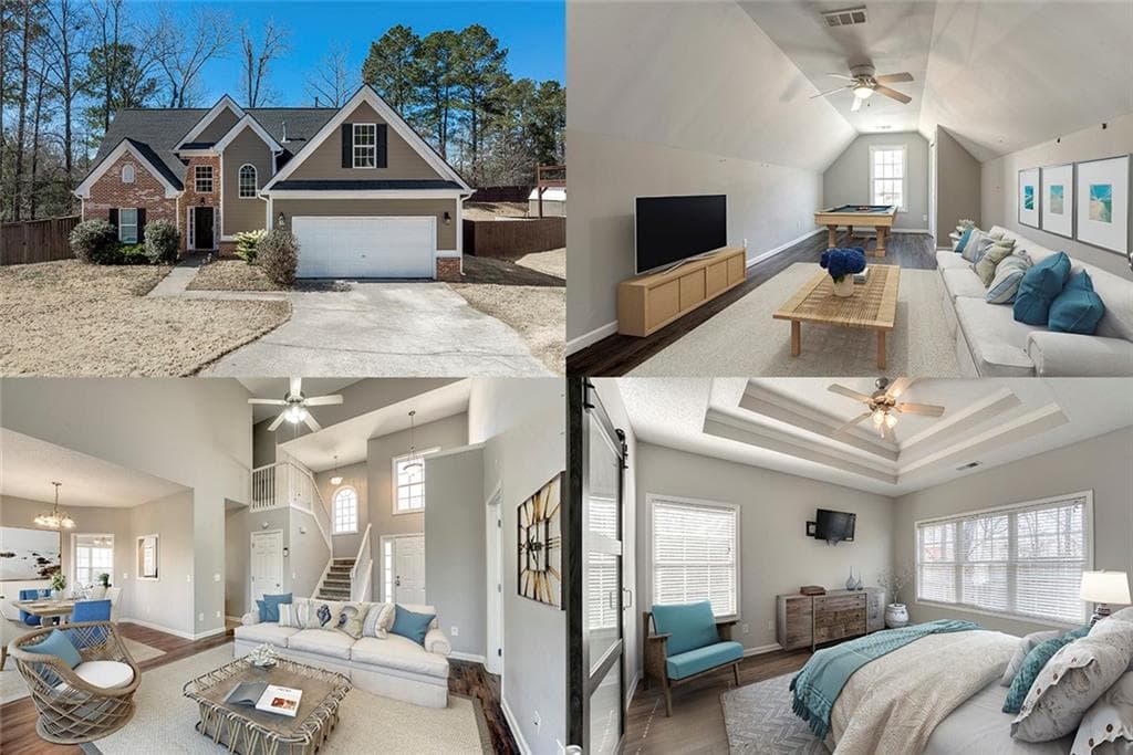 4 bedroom, 3 bathroom, 1,856 sq ft single family residence sold at 4610 Chargrey Station, Powder Springs, GA 30127