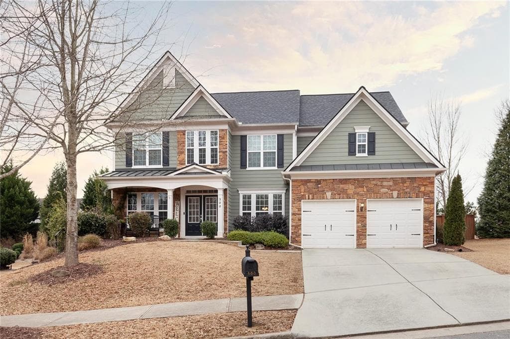 4 bedroom, 3 bathroom, 2,854 sq ft single family residence sold at 300 Lakeview Terrace, Canton, GA 30115