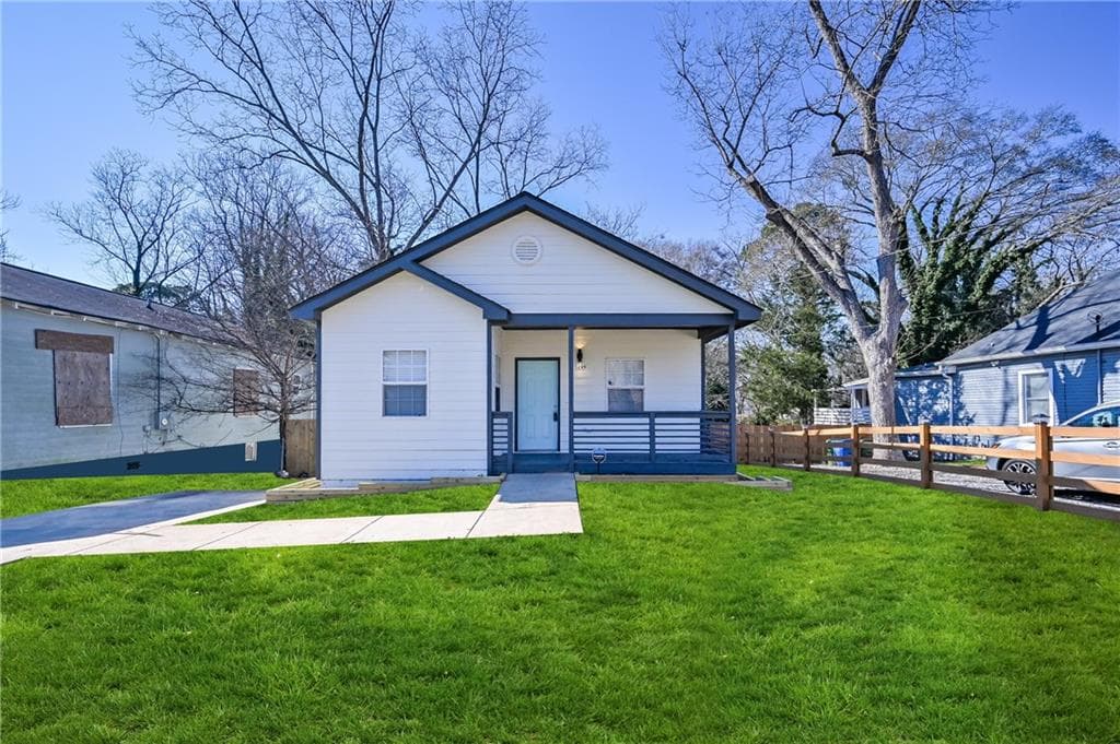 3 bedroom, 2 bathroom, 1,314 sq ft single family residence sold at 1249 Epworth Street, Atlanta, GA 30310