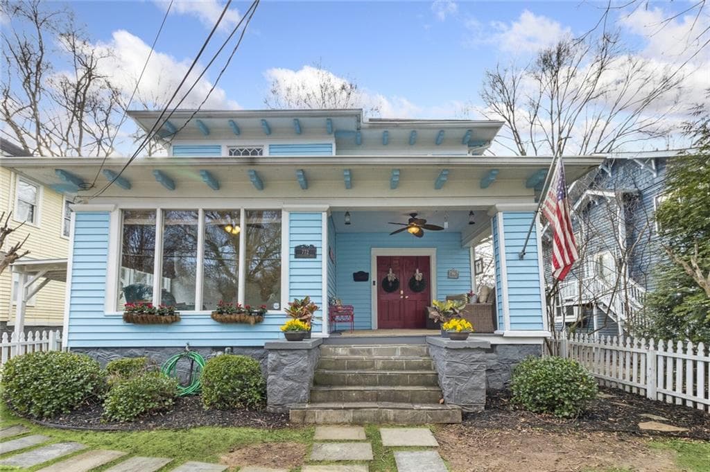 4 bedroom, 3 bathroom, 3,328 sq ft single family residence sold at 772 Charles Allen Drive, Atlanta, GA 30308