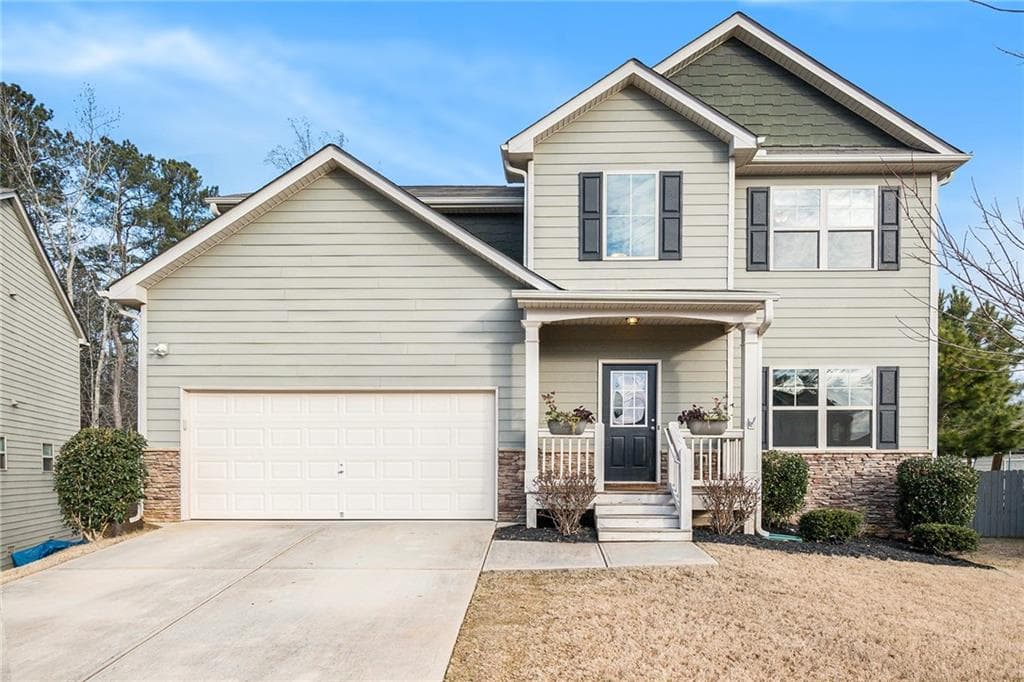 4 bedroom, 3 bathroom, 2,408 sq ft single family residence sold at 219 Spring Forrest Lane, Dallas, GA 30157
