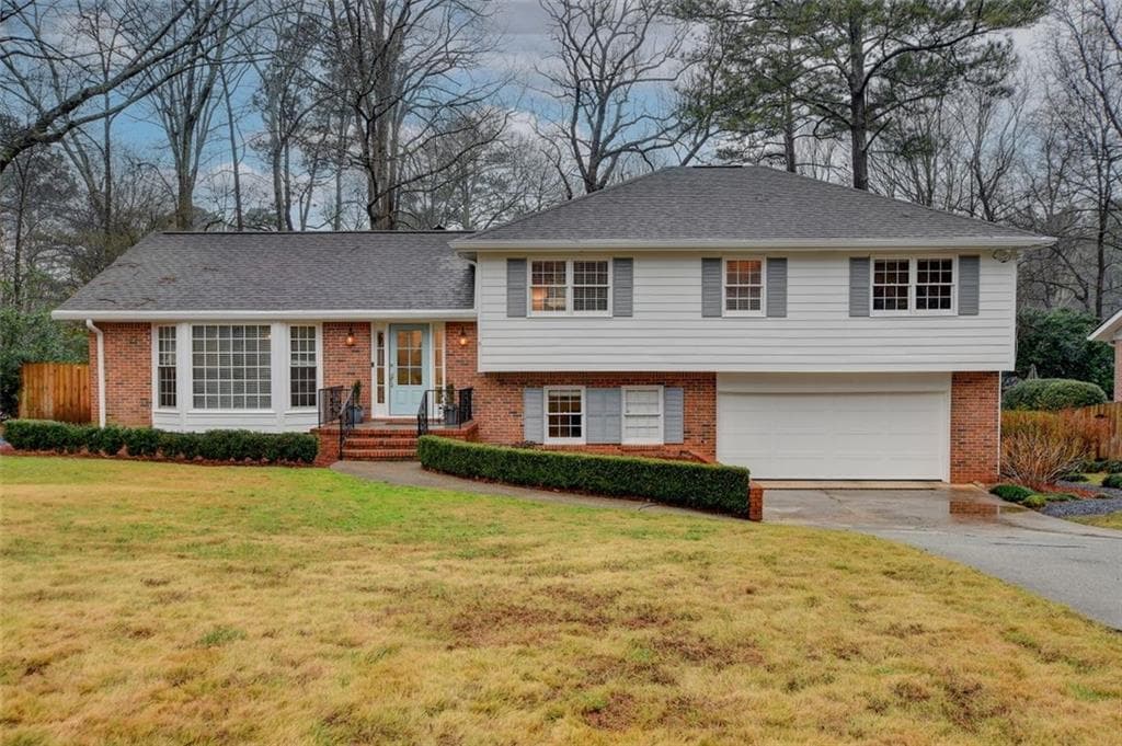 4 bedroom, 3 bathroom, 2,184 sq ft single family residence sold at 4602 Amberly Court, Atlanta, GA 30360