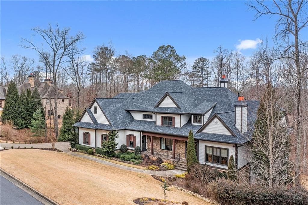 5 bedroom, 8 bathroom, 9,309 sq ft single family residence sold at 301 Traditions Drive, Alpharetta, GA 30004