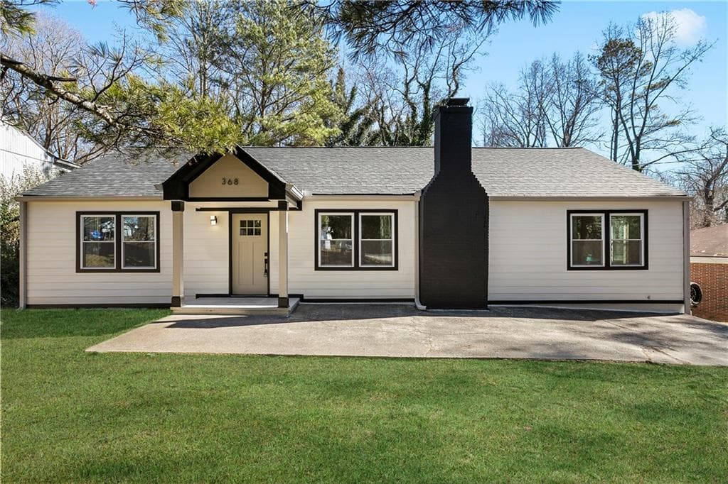 3 bedroom, 3 bathroom, 1,898 sq ft single family residence sold at 368 Peyton Road, Atlanta, GA 30311
