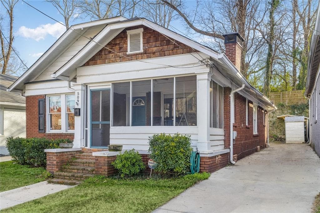 3 bedroom, 2 bathroom, 1,358 sq ft single family residence sold at 509 Rankin Street, Atlanta, GA 30308