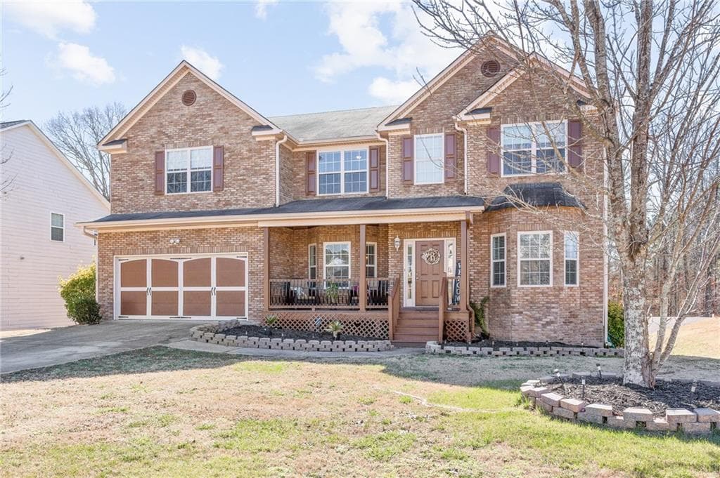 5 bedroom, 4 bathroom, 4,136 sq ft single family residence sold at 6124 Locklear Way, Douglasville, GA 30134