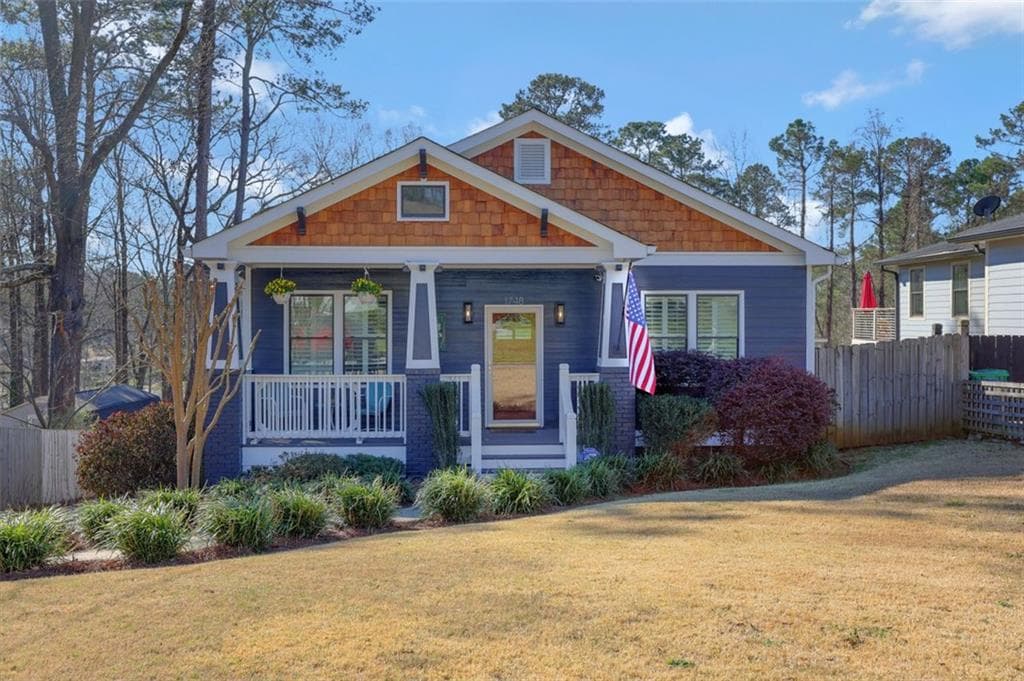 3 bedroom, 2 bathroom, 1,996 sq ft single family residence sold at 1748 Fairway Hill Drive, Atlanta, GA 30317