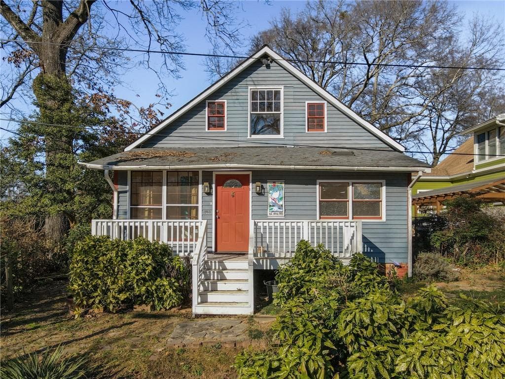 4 bedroom, 3 bathroom single family residence sold at 1760 Indiana Avenue, Atlanta, GA 30307