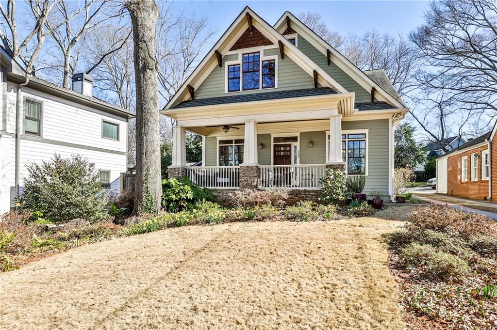 4 bedroom, 5 bathroom, 3,302 sq ft single family residence sold at 200 Mimosa Drive, Decatur, GA 30030